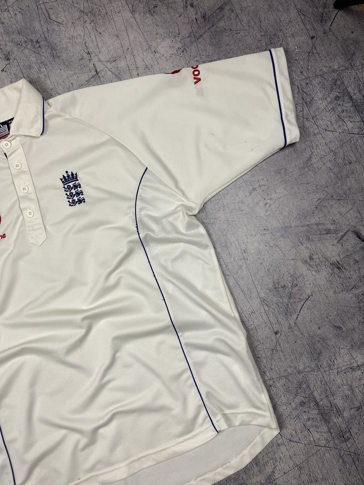 Vintage Vintage Admiral Vodafone Vaughan Cricket Jersey Size US XL / EU 56 / 4 - 4 Thumbnail