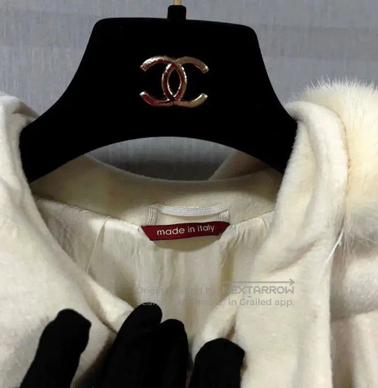 Max Mara MaxMara Winter Beige Wool Blend Coat . Size S / US 4 / IT 40 - 7 Thumbnail
