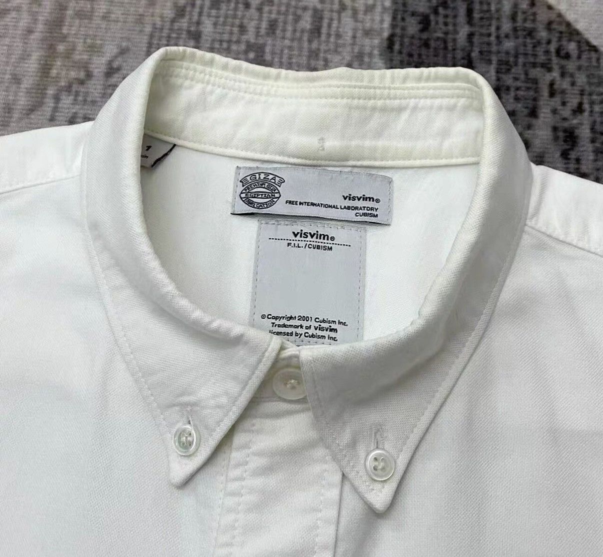 Visvim VISVIM 12SS Circle Oxford Shirt J16 Size US XS / EU 42 / 0 - 4 Thumbnail