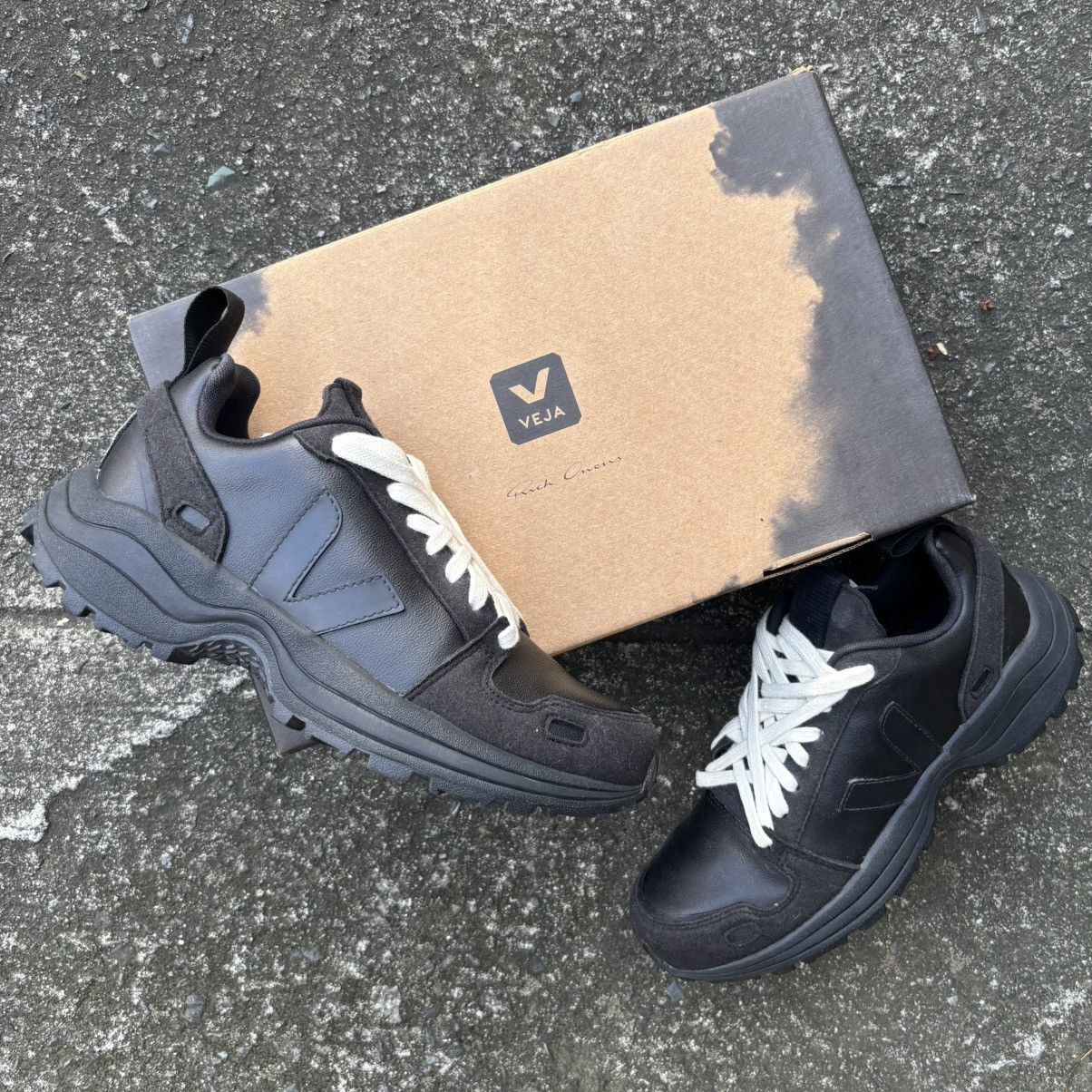 Rick Owens × Veja Rick Owens Veja Megalace Hiking Shoe Size US 7 / EU 40 - 12 Thumbnail