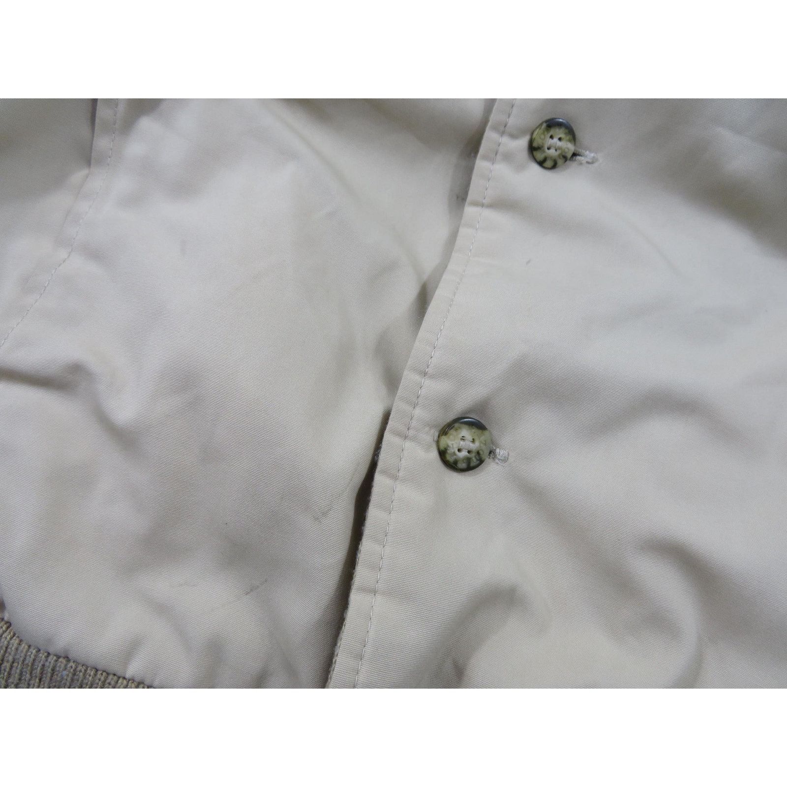 Lacoste LaCoste Reversible Jacket To Sweater Beige Sz L 1990s Size US L / EU 52-54 / 3 - 10 Thumbnail
