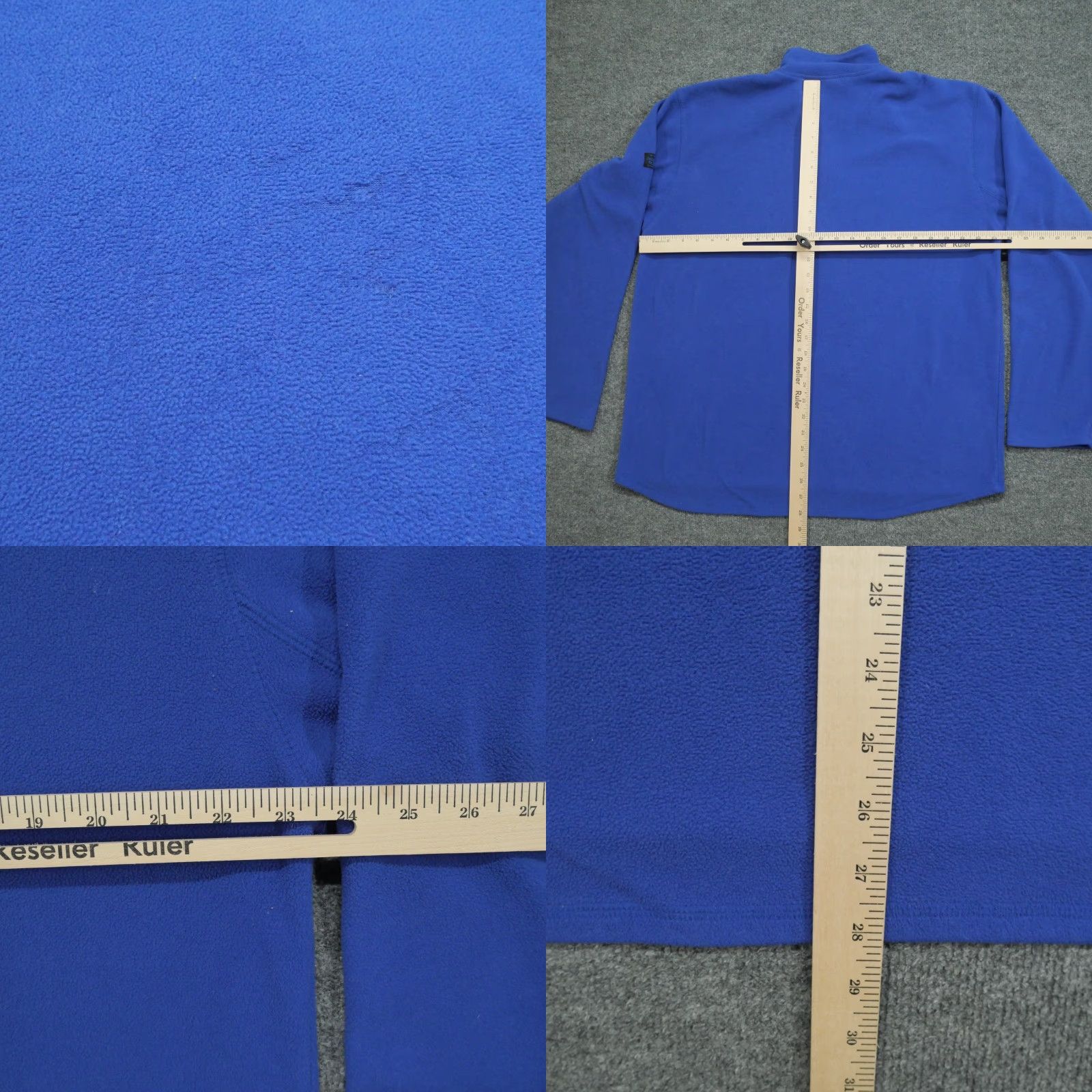 Old Navy VINTAGE Old Navy Sweatshirt Adult XL Blue 1/4 Zip Fleece Mock Neck Pullover Mens XL Regular Logo 90s? Size US XL / EU 56 / 4 - 8 Thumbnail