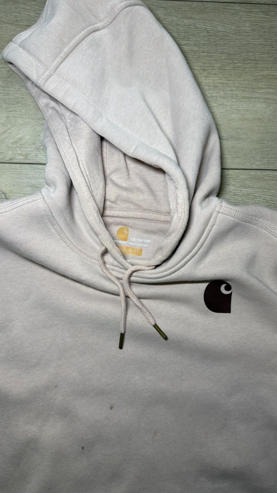 Carhartt Vintage / Y2K Lavender Carhartt Spell Out Hoodie Size XL / US 12-14 / IT 48-50 - 4 Thumbnail