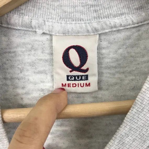 Japanese Brand Vtg QUE JAPAN DESIGNER Box Logo Tee Shirt Skate Streetwear Size US S / EU 44-46 / 1 - 7 Thumbnail