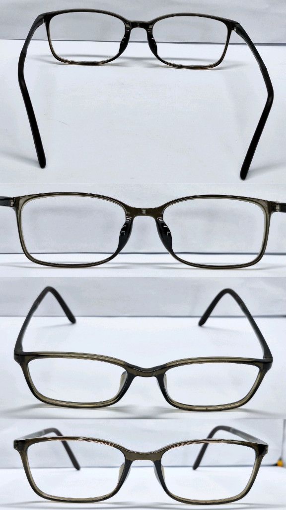 JINS JINS Airframe MRF-18A-036 Khaki Glasses Frame Ultralight 9g Size ONE SIZE - 4 Thumbnail