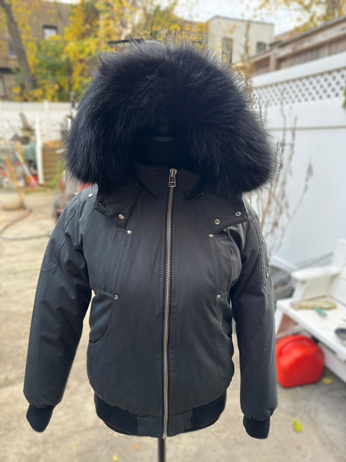 Moose Knuckles Moose Knuckles shearling Bomber Granite/Black L — Like New Size US XS / EU 42 / 0 - 17 Thumbnail