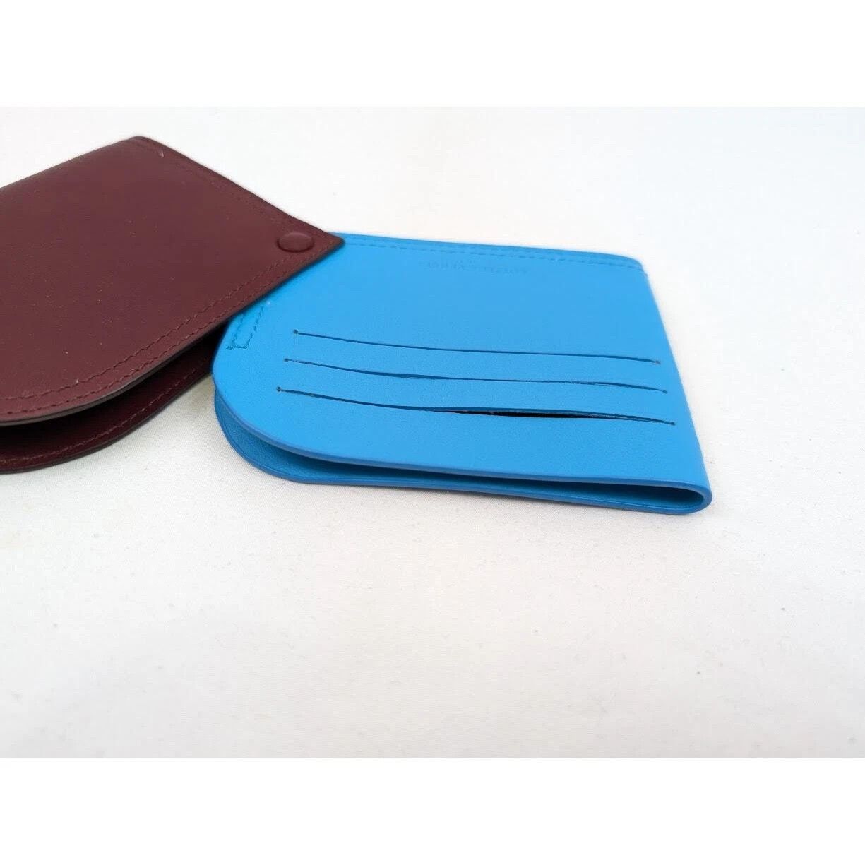 Bottega Veneta o1rshd1 Size : OS / Nappa Calf Card Case in Bordeaux Size ONE SIZE - 8 Thumbnail