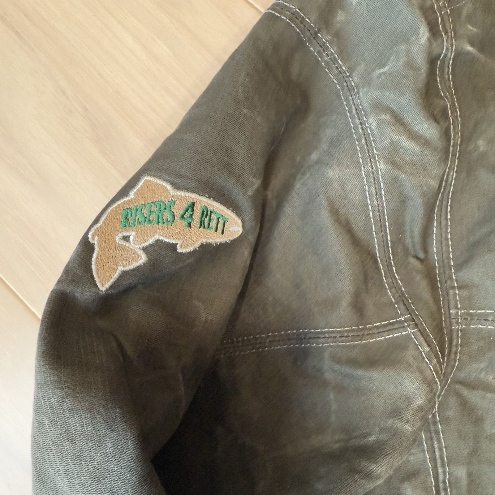 Kuhl Kuhl Burr Jacket Large Green Full Zip Heavy Canvas Outerwear Size US L / EU 52-54 / 3 - 9 Thumbnail