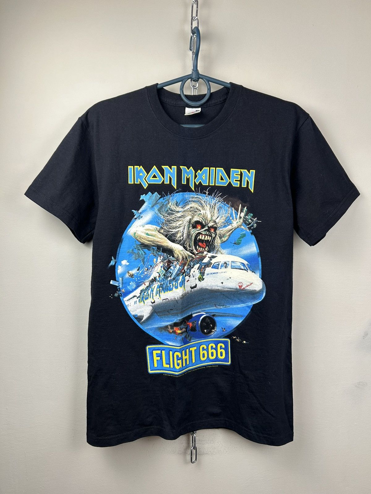 Iron Maiden Vintage Iron Maiden Flight 666 T shirt 2009 Size US S / EU 44-46 / 1 - 1 Thumbnail