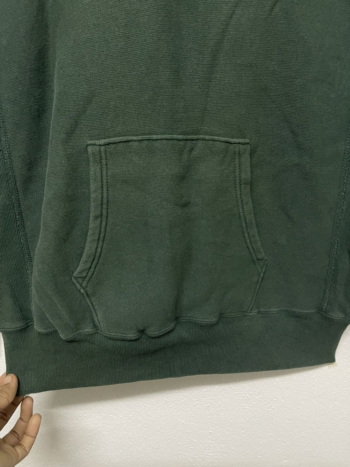 Champion × Vintage VINTAGE CHAMPION X MILKFED BOX LOGO HOODIE GREEN COLOUR Size US S / EU 44-46 / 1 - 7 Thumbnail