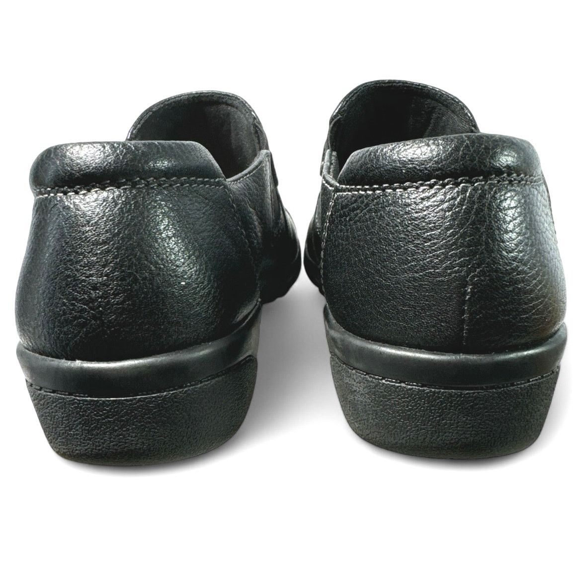 Clarks Clarks Cheyn Madi Black Leather Loafers Flats Womens 8.5 Size US 8.5 / IT 38.5 - 5 Thumbnail