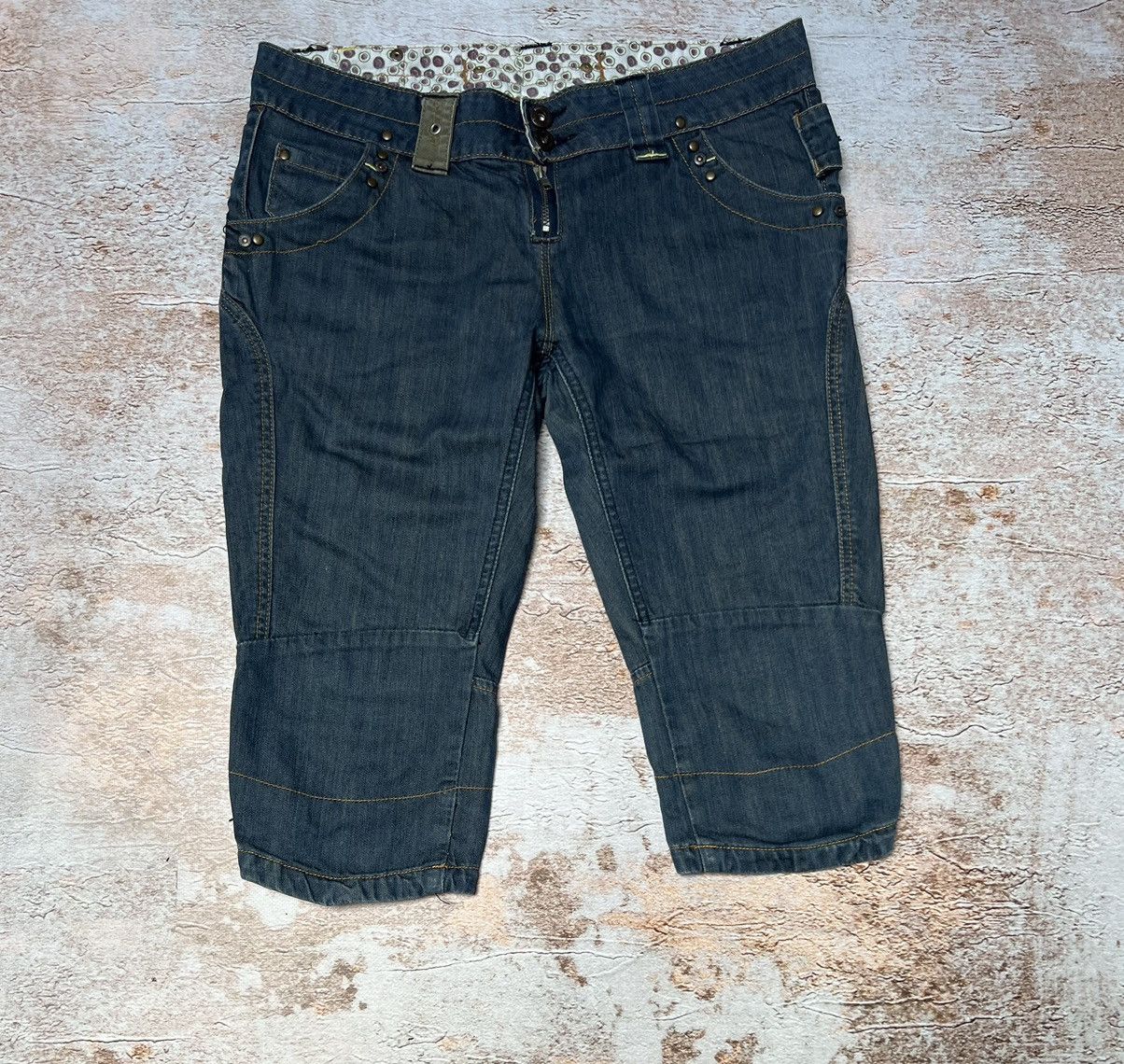 Vintage Mango vintage denim capri Size 28" / US 6 / IT 42 - 2 Thumbnail