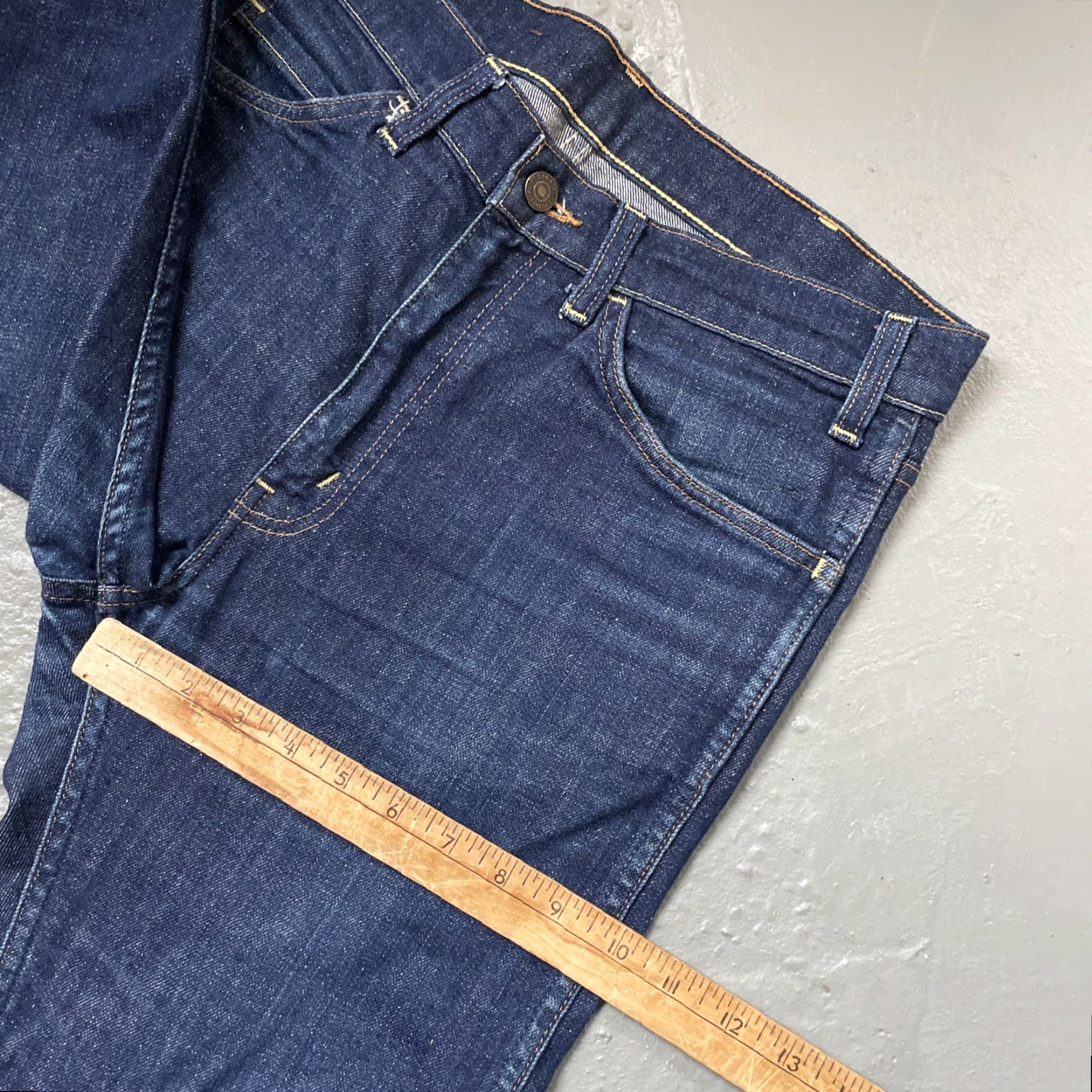 Levi's Levis 506 LVC Vintage Denim Dark Blue Jeans Big E Orange Tab 31x32 Jeans Mens Clothing Straight 31 Blue LVC 80s 90s Size US 31 - 5 Thumbnail