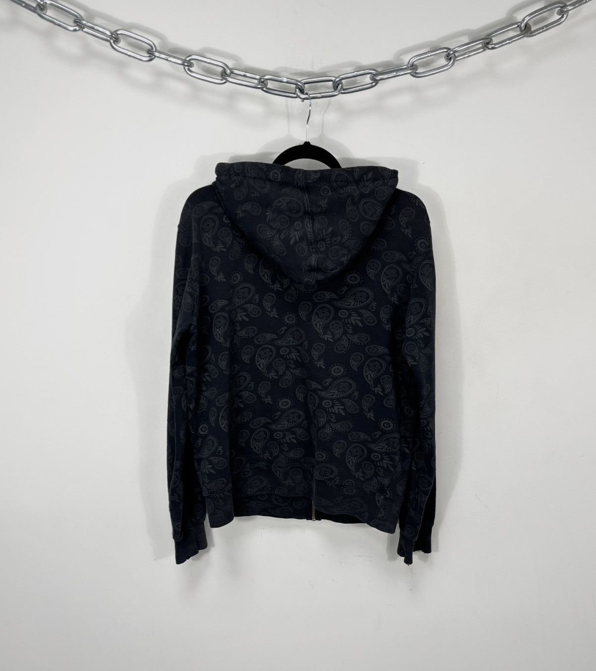 Etnies Vintage Etnies Y2K Paisley Print Skateboard Zip Up Hoodie Size US M / EU 48-50 / 2 - 2 Thumbnail
