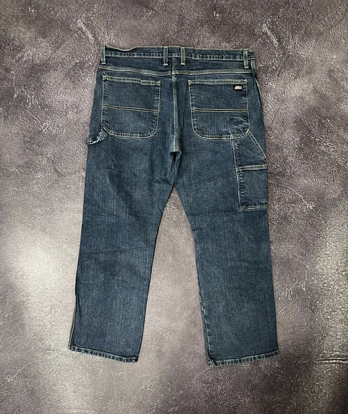 Dickies × Vintage Vintage Dickies Y2K Work Blue American Denim Baggy Jeans Size US 36 / EU 52 - 1 Thumbnail