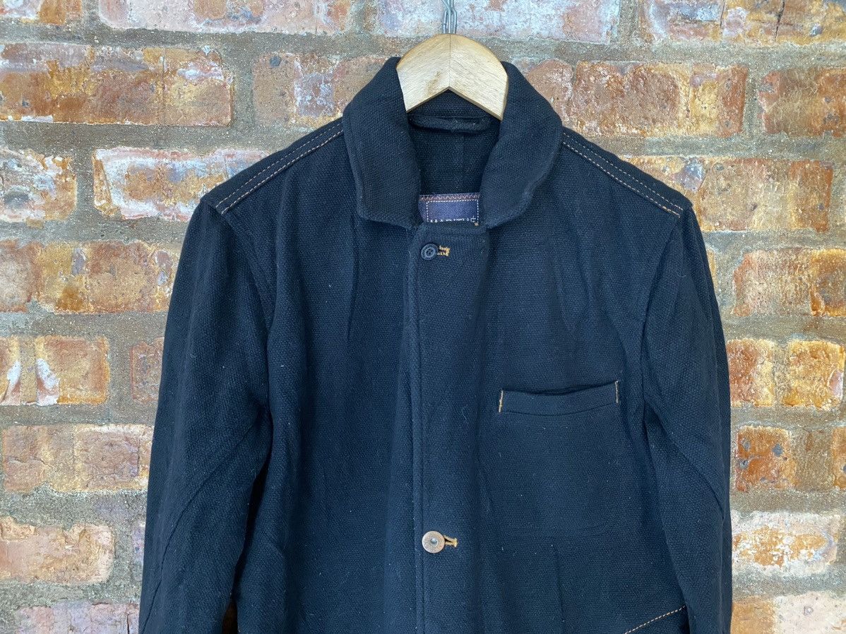 Marithe + Francois Girbaud Vtg MFG Gold Contra Stitch wool Jacket Size US M / EU 48-50 / 2 - 4 Thumbnail