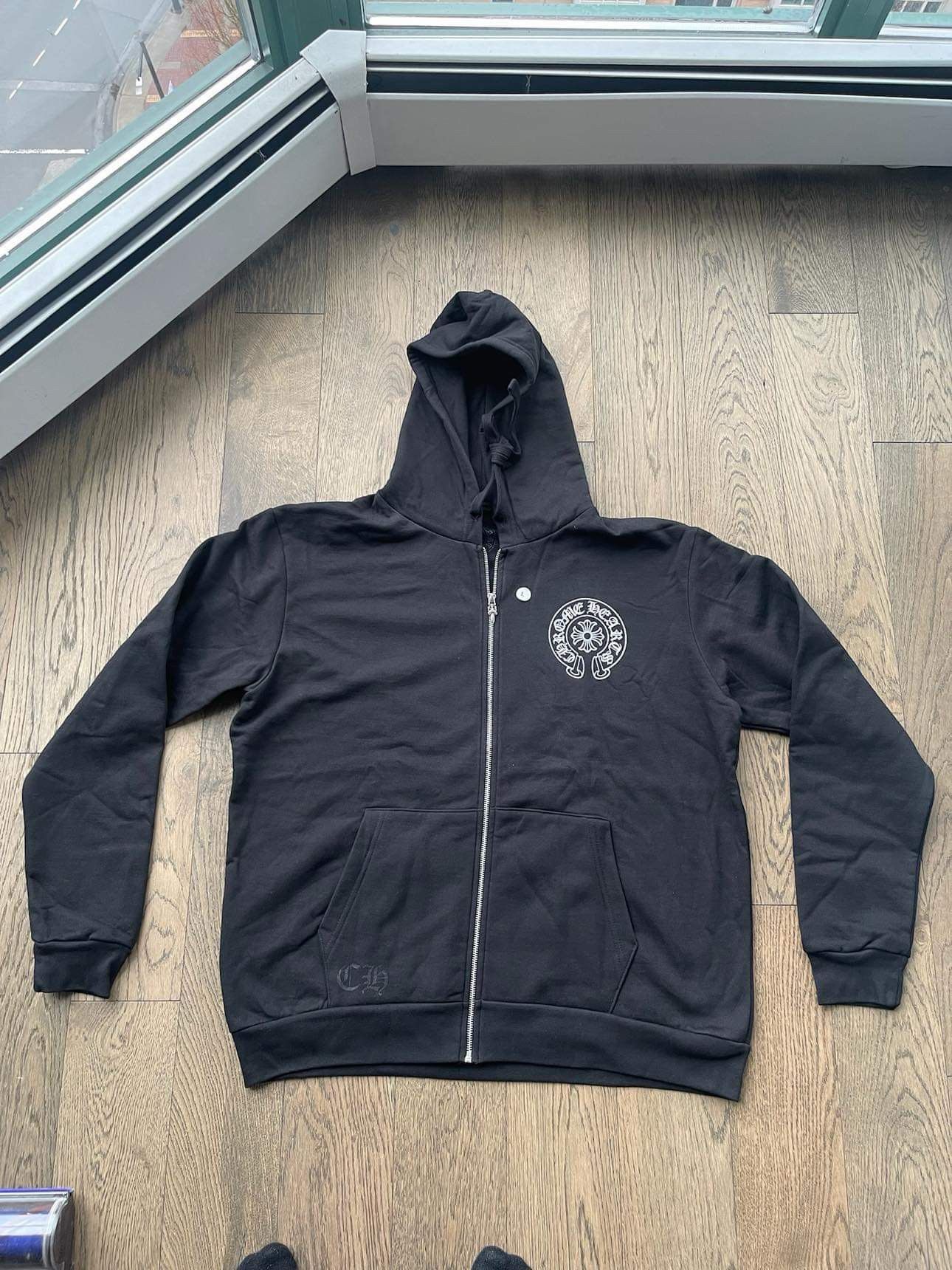 Chrome Hearts Black Las Vegas Chrome Hearts Zip up hoodie Size US L / EU 52-54 / 3 - 3 Thumbnail