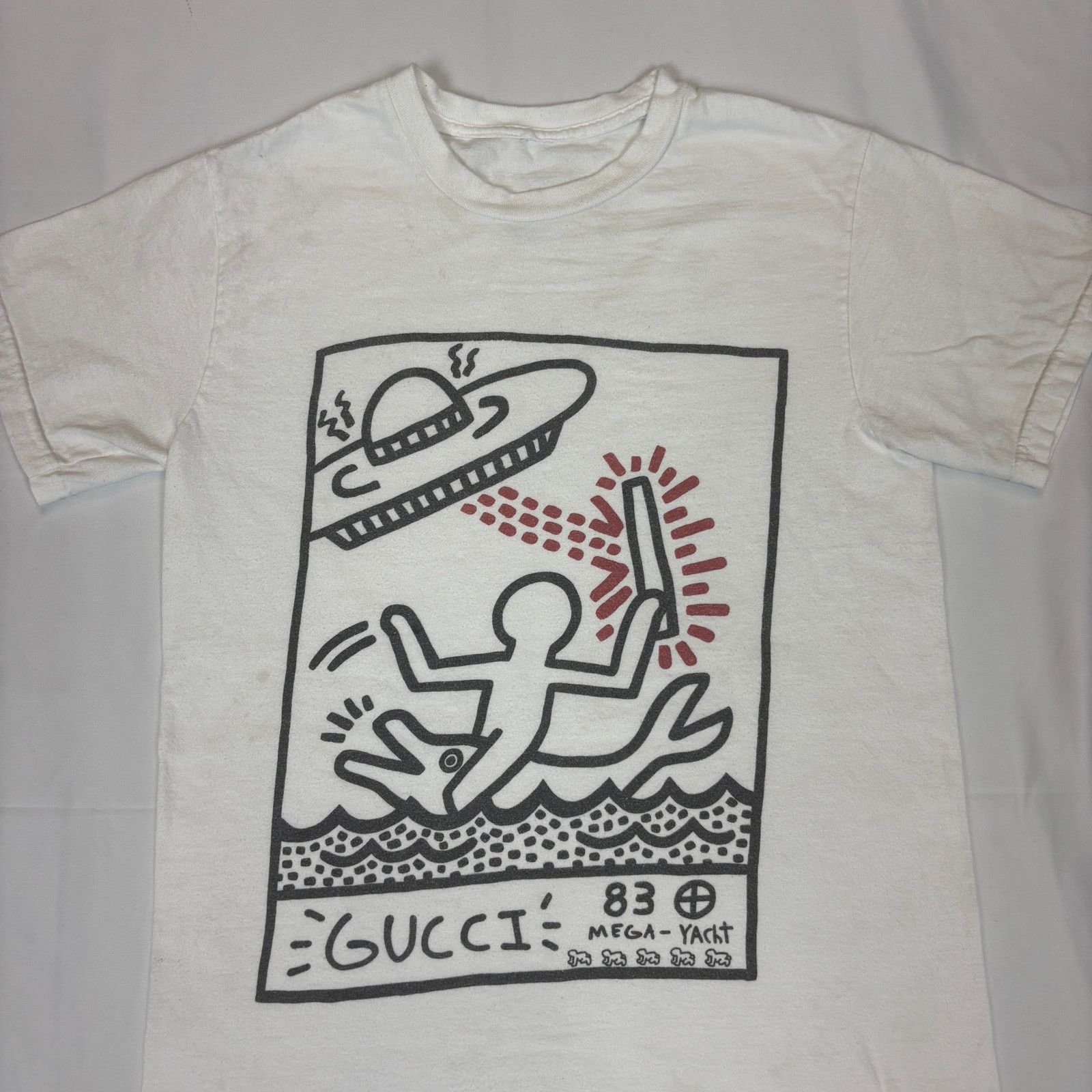 Mega Yacht Mega Yacht Gucci Keith Haring Galerie Watari Shirt Men's S Size US S / EU 44-46 / 1 - 2 Thumbnail