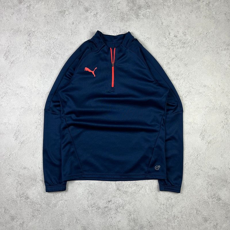Puma Puma zip neck pullover sweatshirt Size US S / EU 44-46 / 1 - 1 Thumbnail