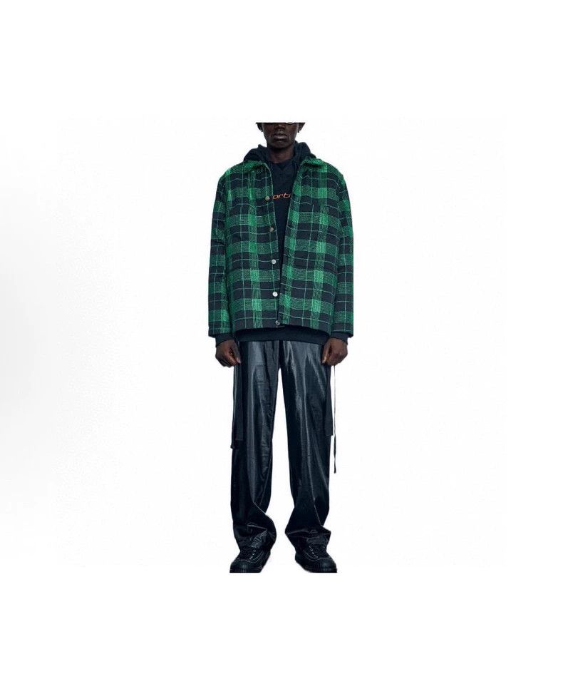Song For The Mute Song For The Mute Plaid Trim Jacket Size US S / EU 44-46 / 1 - 7 Thumbnail