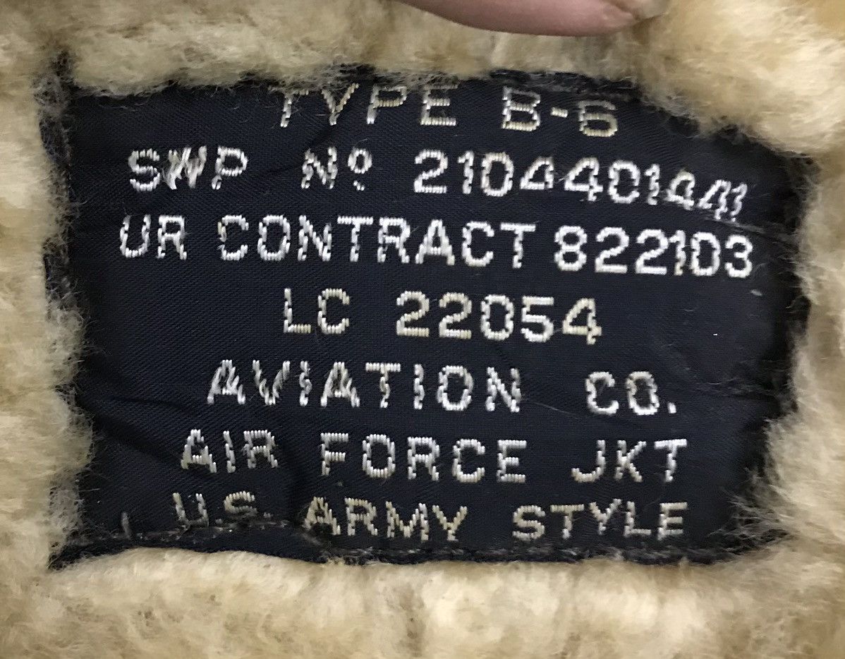 Vintage Vintage Air Force Jkt US Army Style Leather Jacket Size US L / EU 52-54 / 3 - 11 Thumbnail