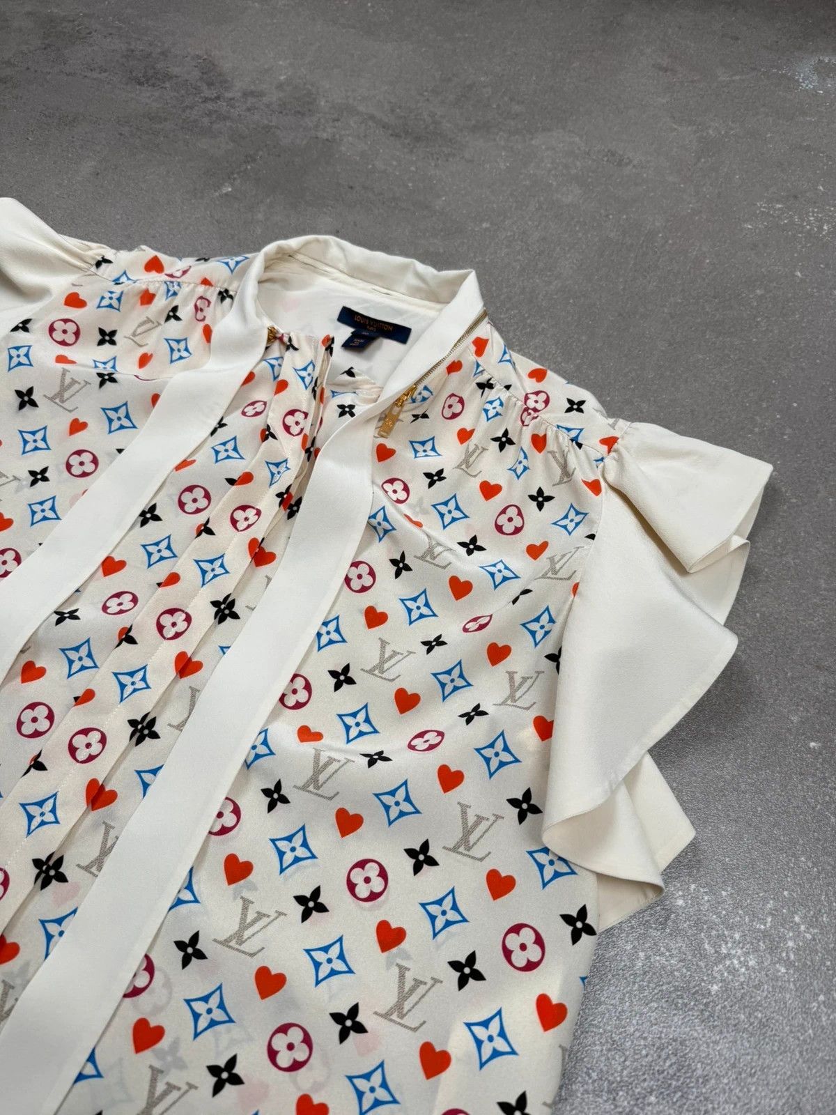 Louis Vuitton Louis Vuitton blouses shirt monogram luxury for Japan 21ss Size L / US 10 / IT 46 - 4 Thumbnail