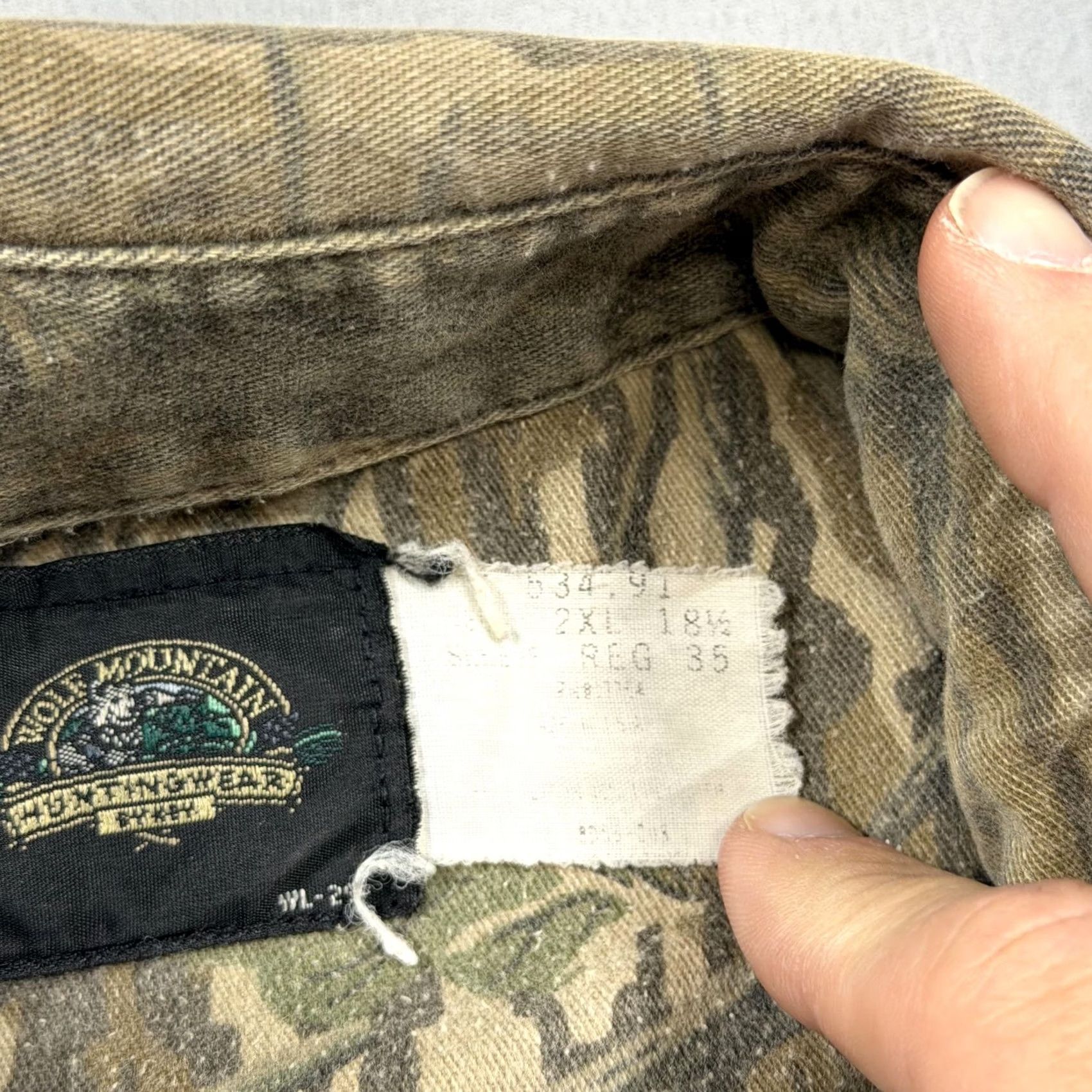 Vintage VINTAGE Mossy Oak Shirt Mens 2XL Treestand camo camouflage hunting 90s USA Size US XXL / EU 58 / 5 - 3 Thumbnail
