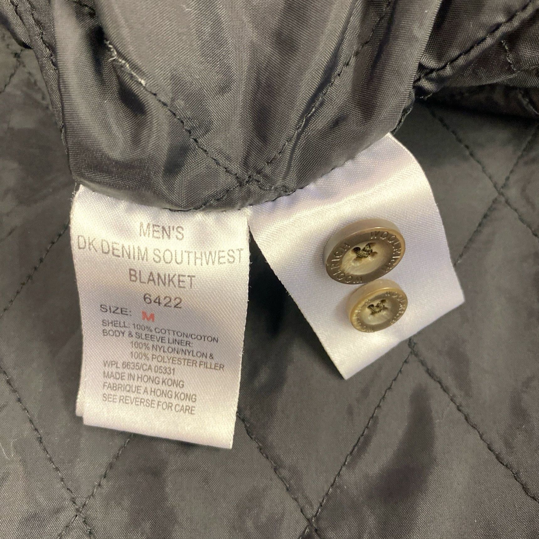 Vintage VINTAGE Woolrich Shacket Shirt Mens Medium Aztec Southwestern Button Up Lined Geometric 90s Southwestern Vintage Mens Size US XXL / EU 58 / 5 - 4 Thumbnail