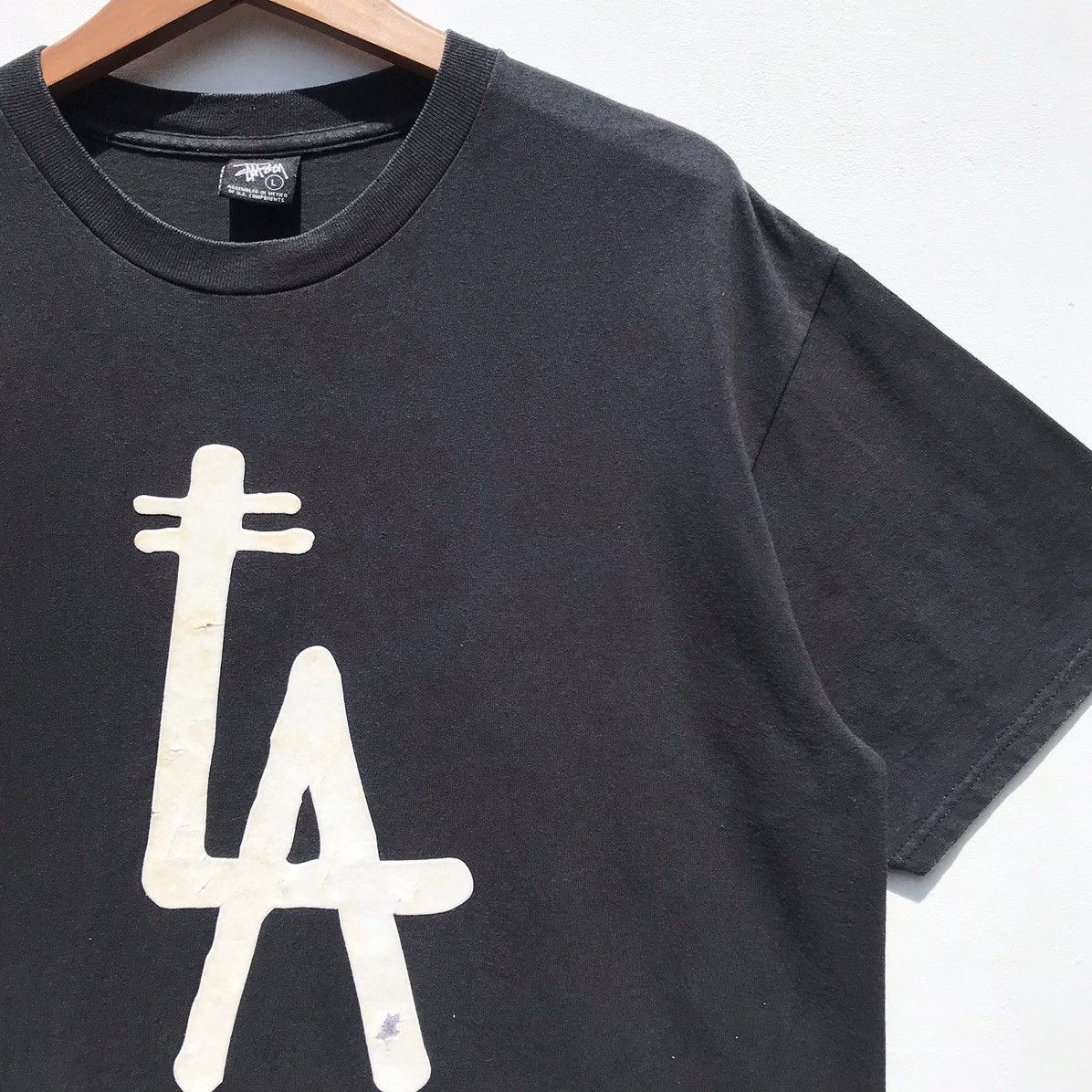 Stussy 🔥Distressed🔥Vintage Stussy LA 25th Anniversary Shirt Stussy Size US L / EU 52-54 / 3 - 15 Thumbnail