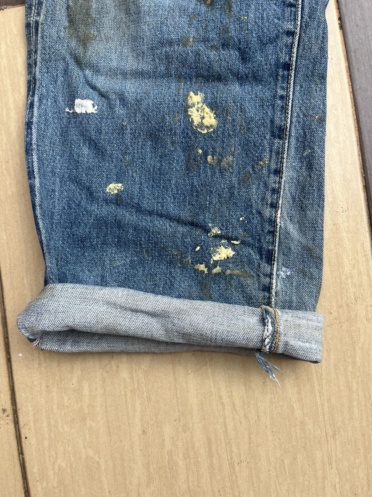 Japanese Brand Salty dog distressed denim Size US 32 / EU 48 - 8 Thumbnail