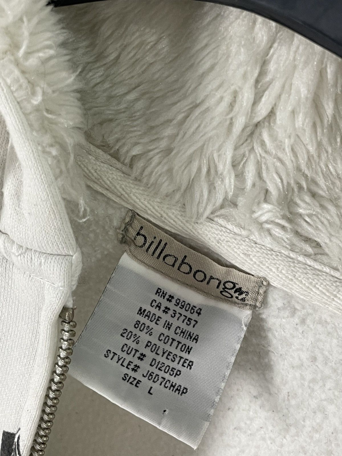 Le Grande Bleu (L.G.B.) Vintage Avant-Garde Full Zip Fur Faux Hooded Sweatshirt Size L / US 10 / IT 46 - 8 Thumbnail