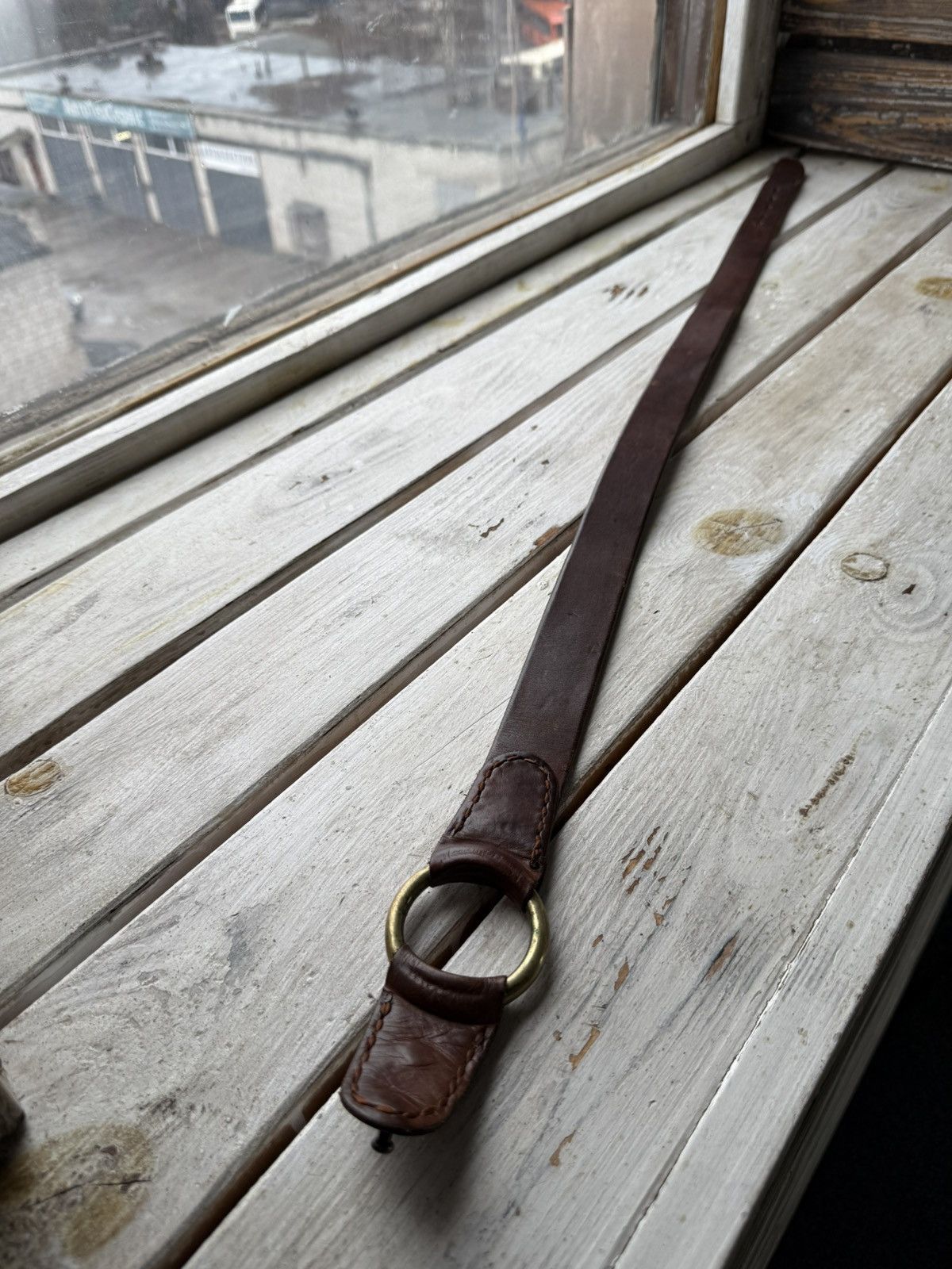 Cowboy Equipment × Vintage Y2K Vintage 90s Leather Cowboy belt Handmade USA Size ONE SIZE - 7 Thumbnail