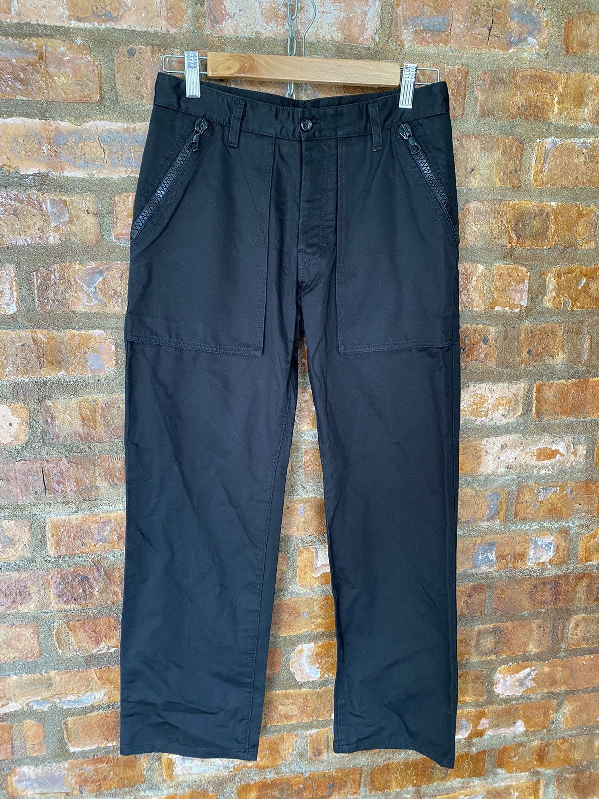 PPFM Vtg Artisan Japan X G.guaglianone Large Lampo Zipper cargos Size US 28 / EU 44 - 2 Thumbnail