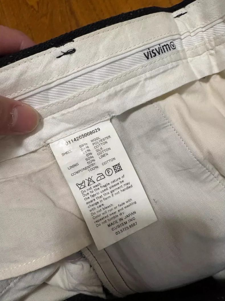 Visvim visvim size 2 Snowflake wool-blend slacks pants 2505-Nexta Size US 28 / EU 44 - 8 Thumbnail
