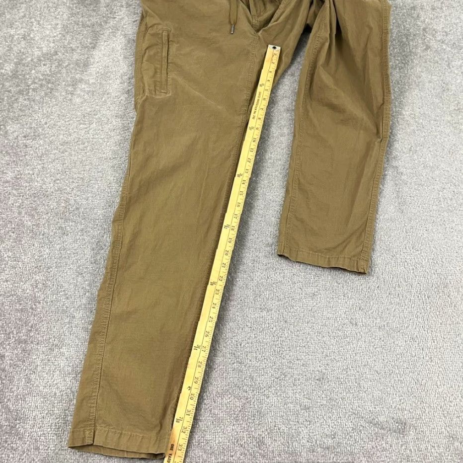 Vintage BYLT Khaki Pants Mens 2XL Slim Straight Stretch Cotton Travel Golf Brown Size US 39 - 5 Thumbnail