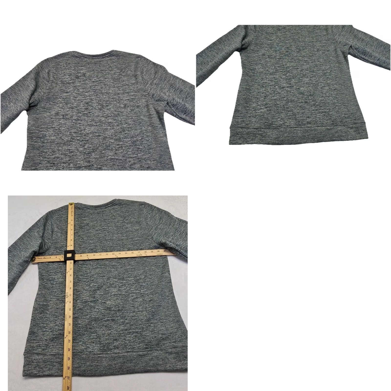 Vintage Huk Performance Fishing Shirt Mens XL Gray Heather Long Sleeve Crewneck Size US XL / EU 56 / 4 - 8 Thumbnail