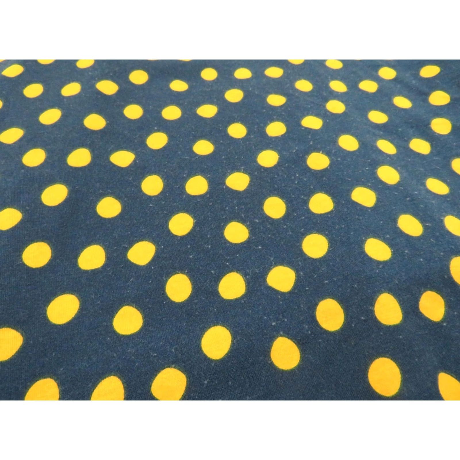 Vintage VINTAGE? No LuLaRoe Carly Polka Dot Dress 2XS Blue Yellow High Low Stretch EUC Size XXS / US 00 / IT 34 - 4 Thumbnail
