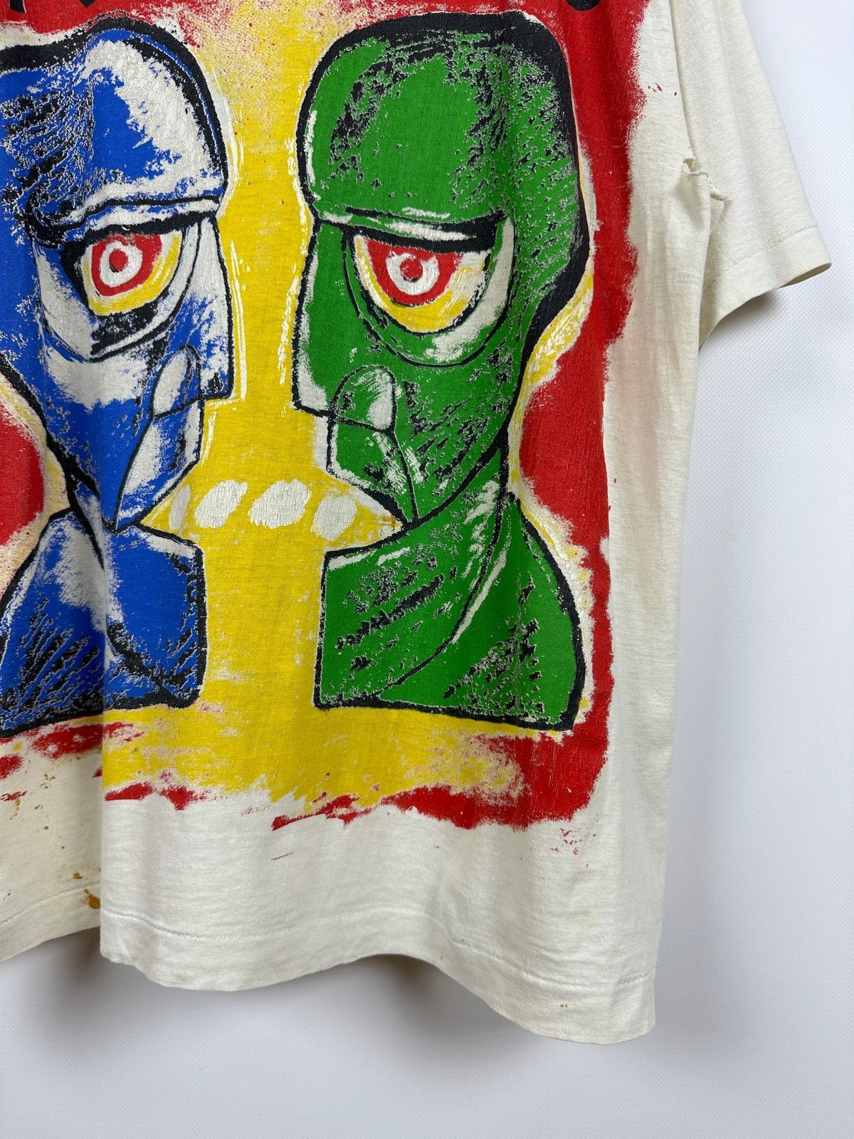 Band Tees Vintage Pink Floyd Division Bell Distressed The Wall T-Shirt Size US XL / EU 56 / 4 - 8 Thumbnail