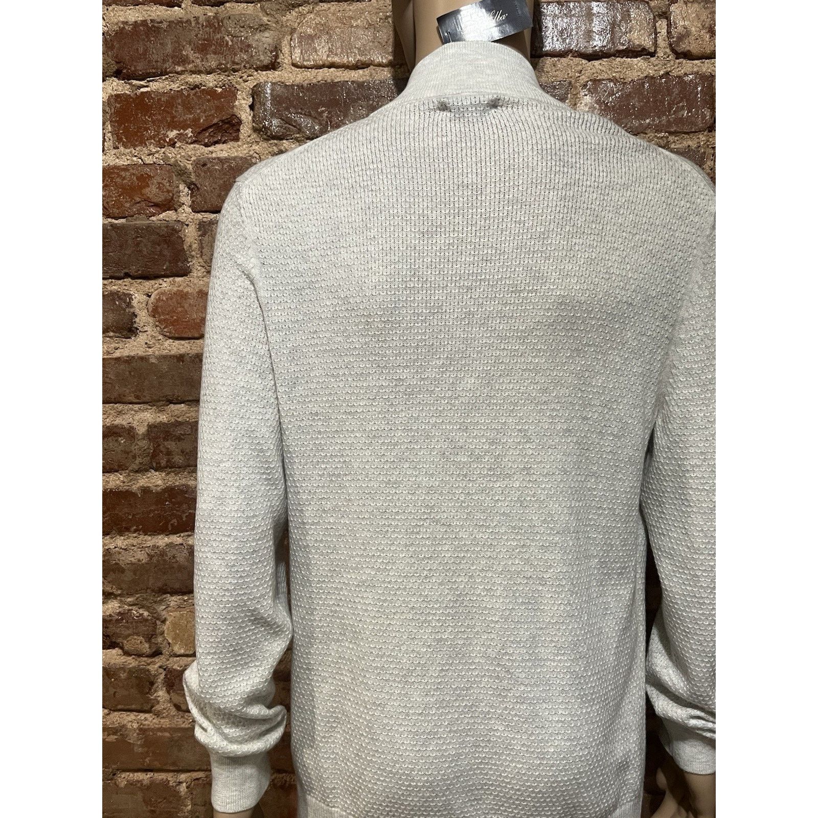 Tasso Elba NWT TASSO ELBA LUXURY YARN MENS 1/4 ZIP SWEATER Sz L Size US L / EU 52-54 / 3 - 5 Thumbnail