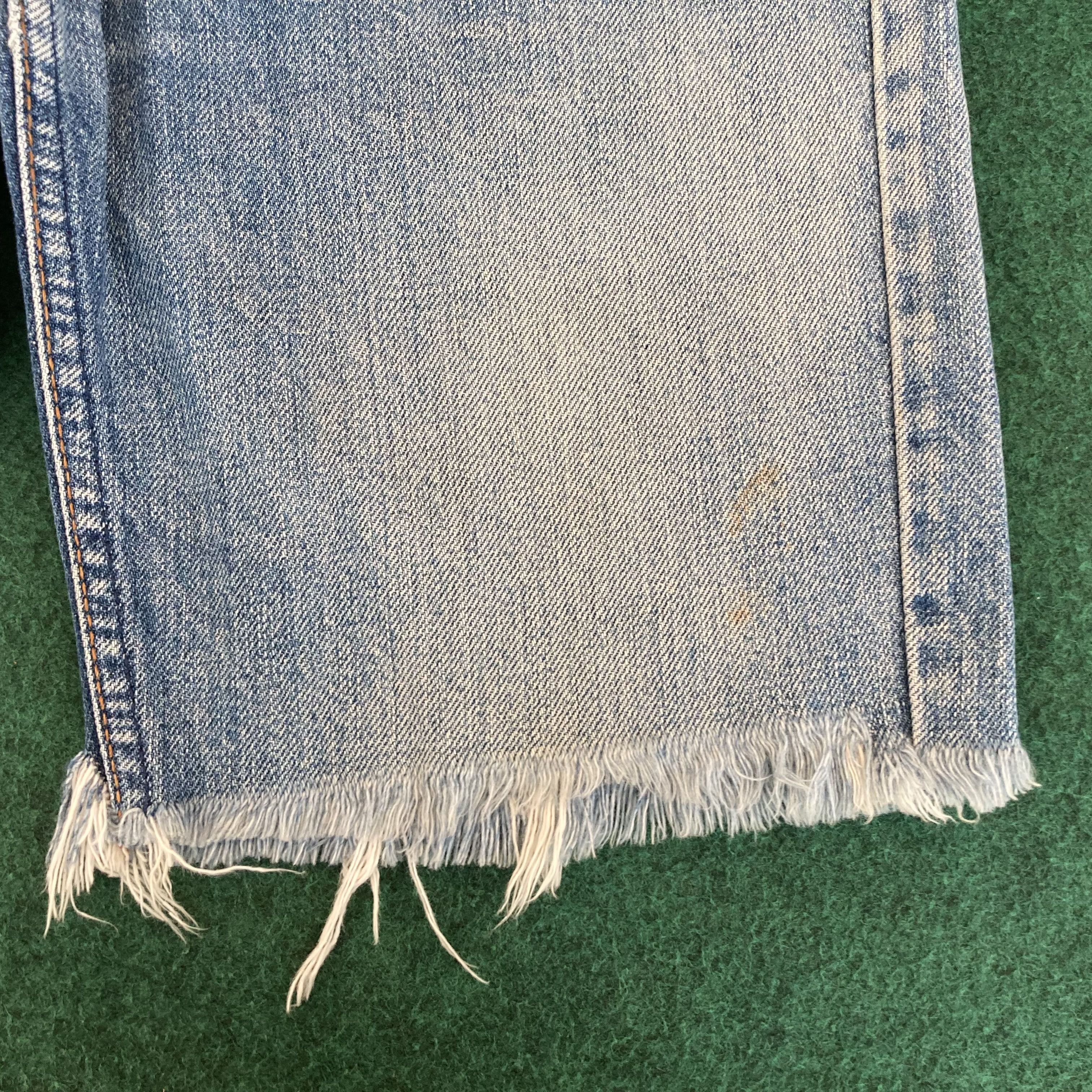 Levi's × Vintage Vtg Levis 603 Short Sz 27 Blue Jorts Jeans Size US 27 - 5 Thumbnail