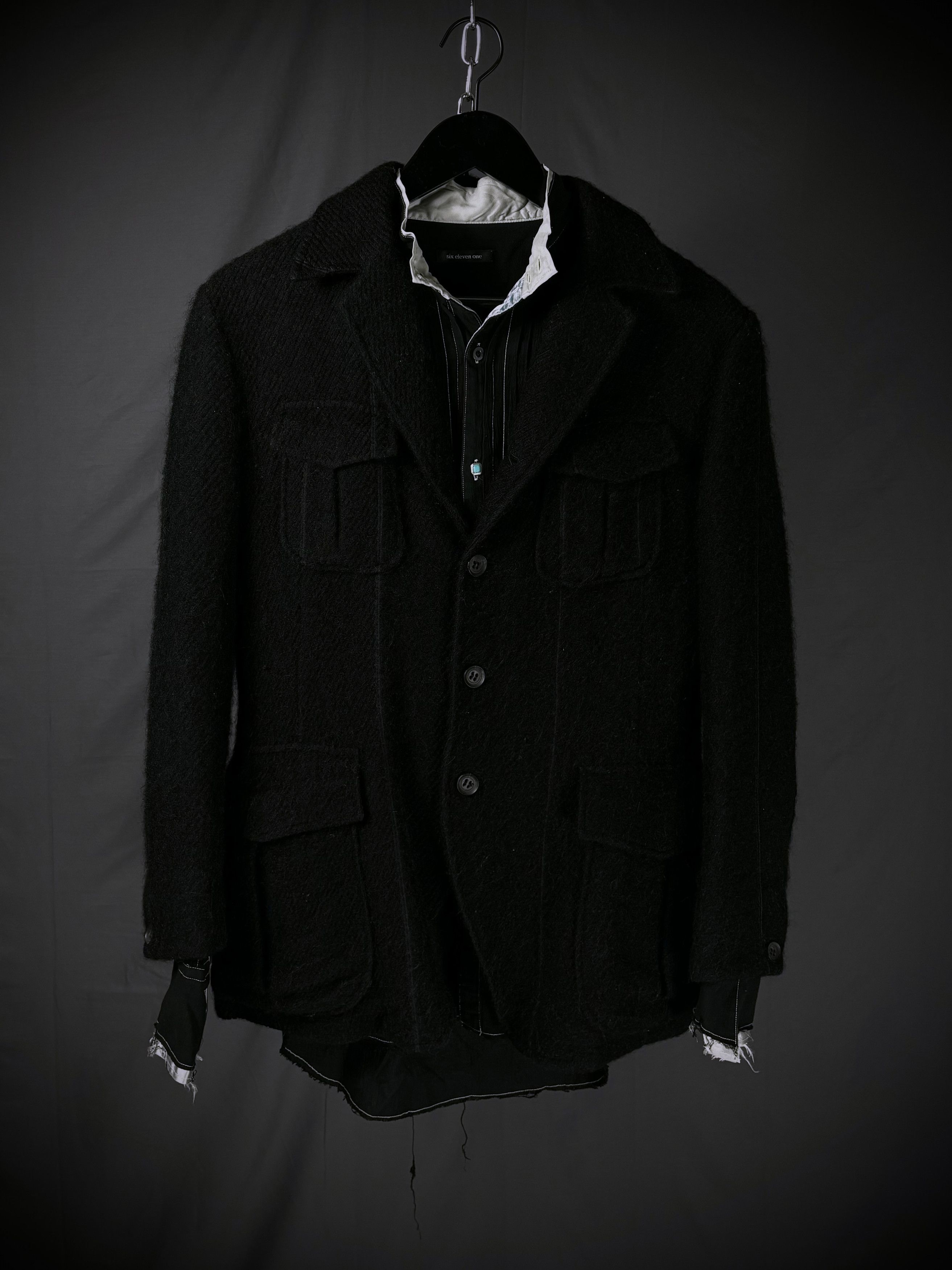Kolor PPCM Pre-Kolor Mohair Utility Jacket Size US S / EU 44-46 / 1 - 2 Thumbnail