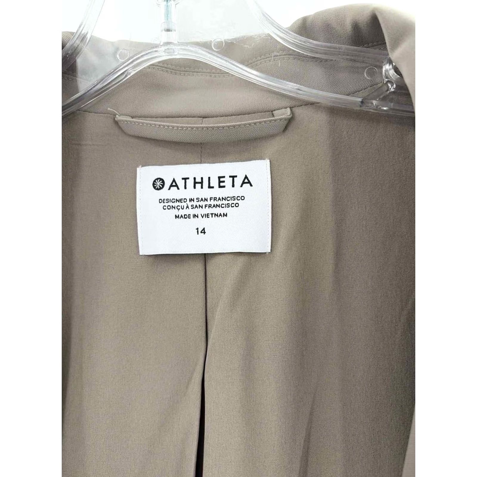 Athleta Athleta Grey Size 14 Blazer Size XL / US 12-14 / IT 48-50 - 3 Thumbnail