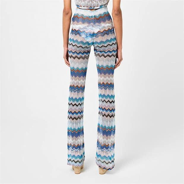 Missoni o1g2r1mq1124 Trouser in Multicolor Size 28" / US 6 / IT 42 - 5 Thumbnail