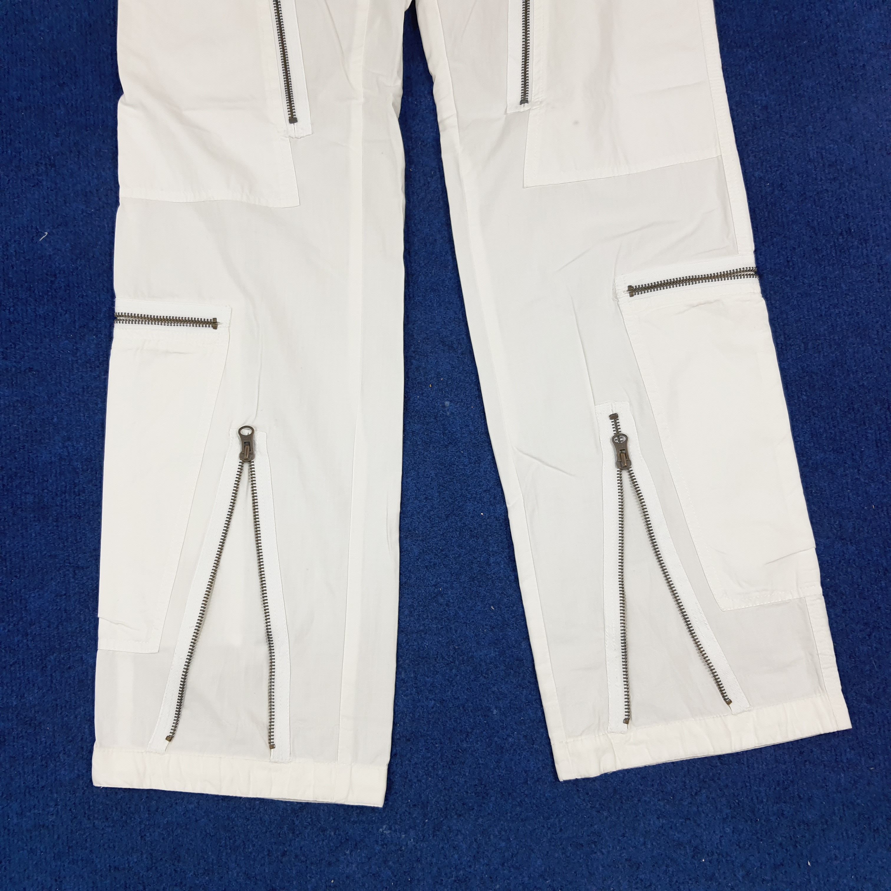 Ralph Lauren × Vintage Vintage Ralph Lauren Multiple Pocket Zipper Pants Size 29" - 3 Thumbnail