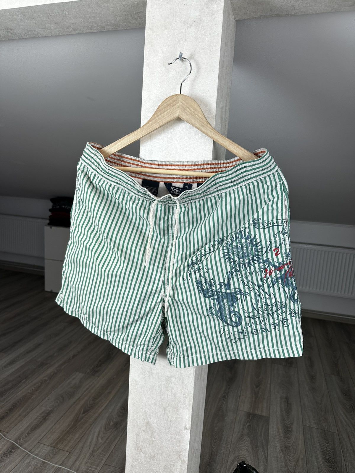 Polo Ralph Lauren Vintage Polo Ralph Lauren Shorts Swim Japan Size US 32 / EU 48 - 1 Thumbnail