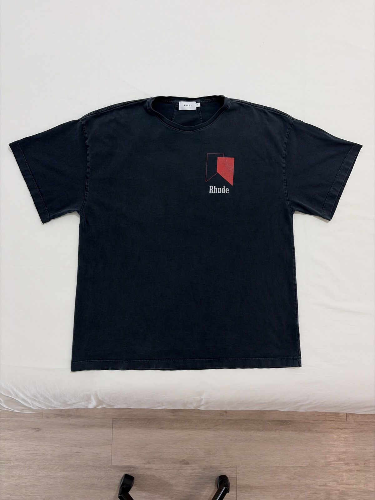 Rhude Rhude Track Logo Tee Size US XL / EU 56 / 4 - 2 Thumbnail