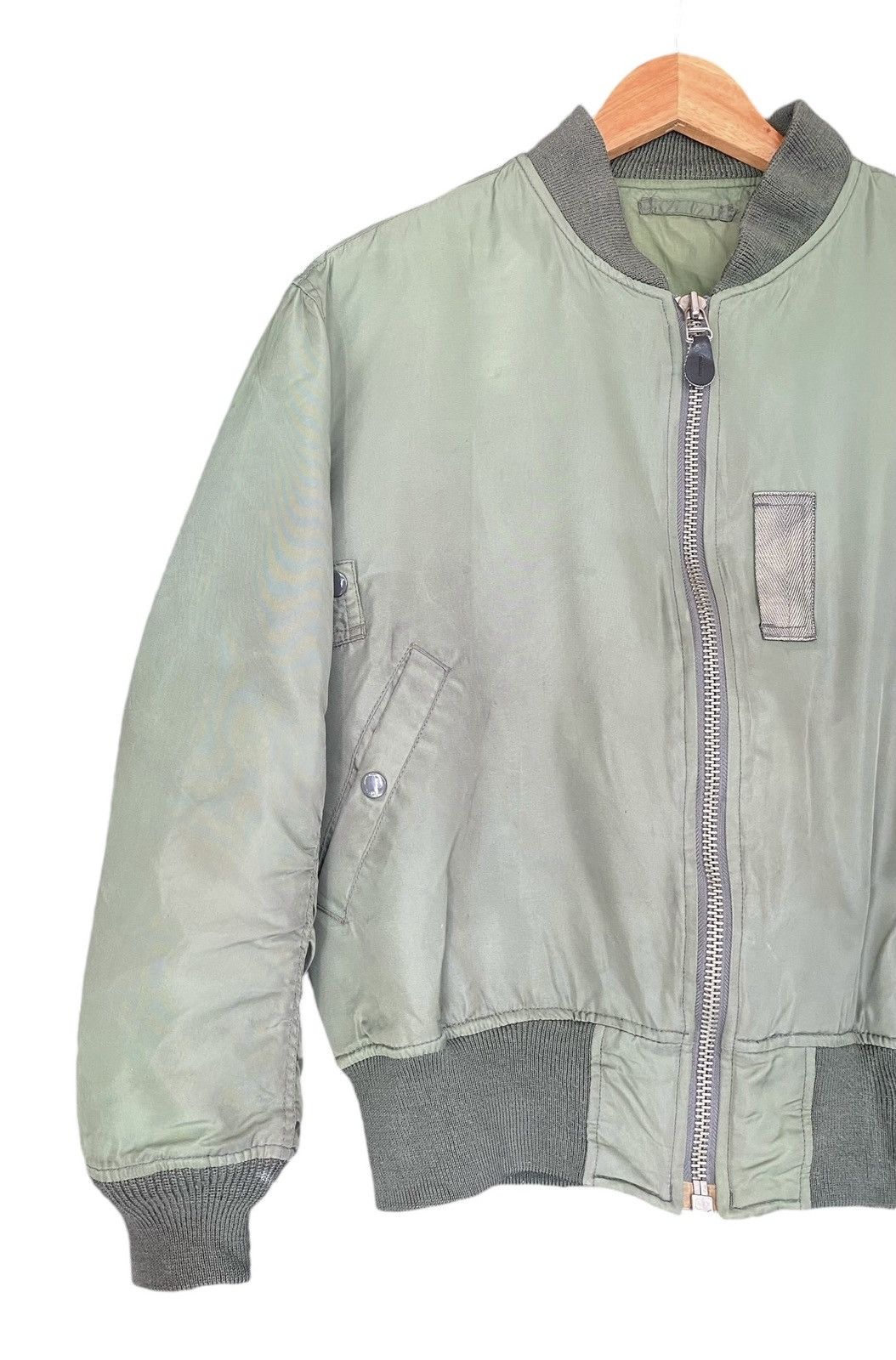 Vintage Vintage🔥MA-1 PRACT Bomber Jacket Size US M / EU 48-50 / 2 - 3 Thumbnail