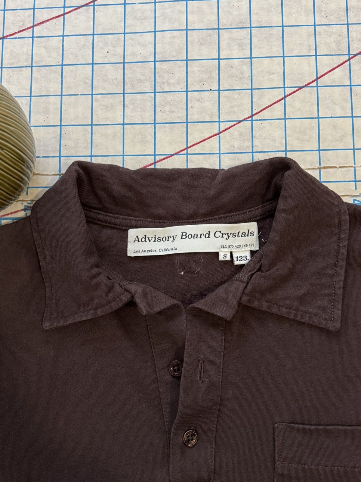 Advisory Board Crystals Advisory Boars Crystals Long Sleeve Polo Shirt Brown Small Size US S / EU 44-46 / 1 - 4 Thumbnail