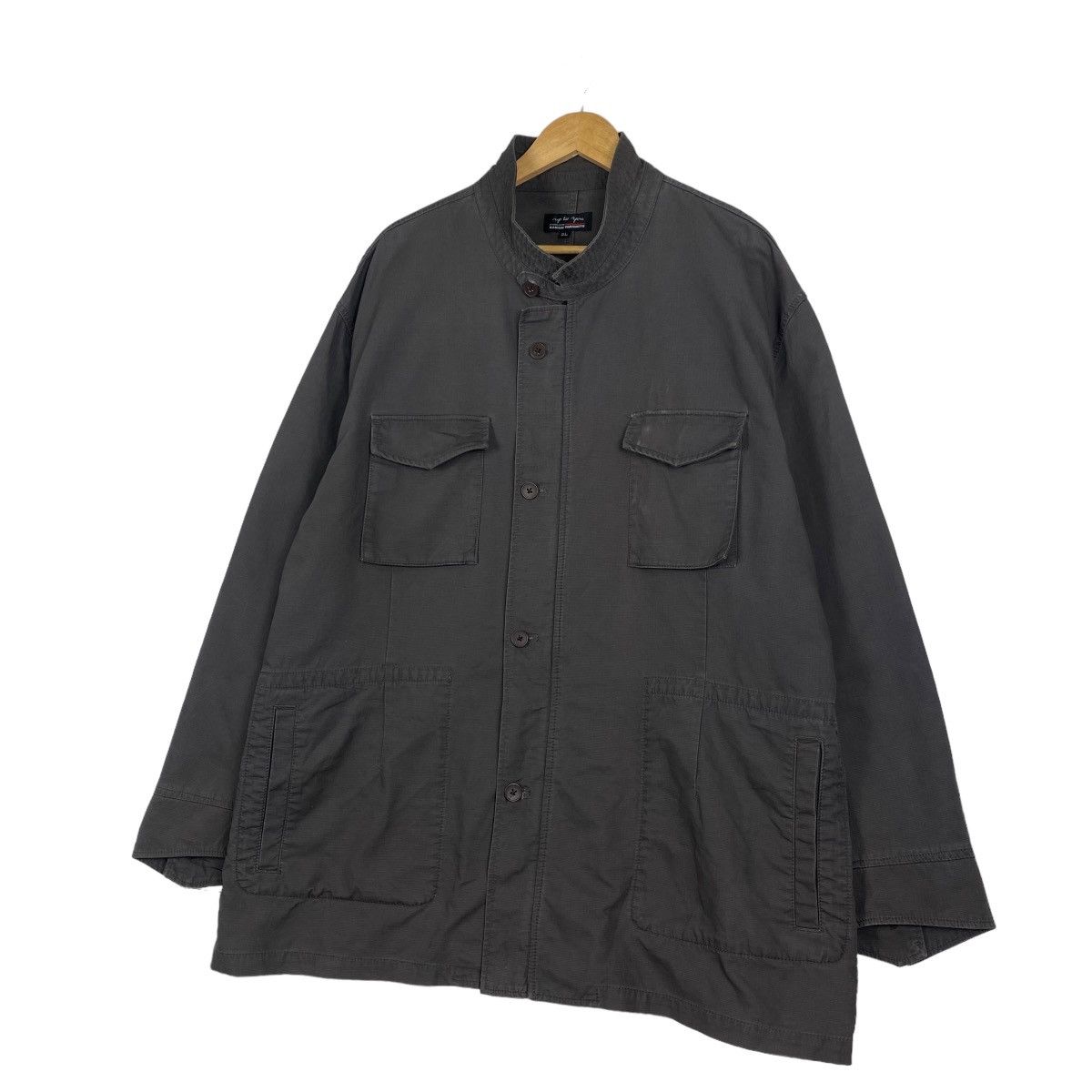 Japanese Brand × Kansai Yamamoto Kansai Yamamoto M65 style jacket Size US XXL / EU 58 / 5 - 2 Thumbnail