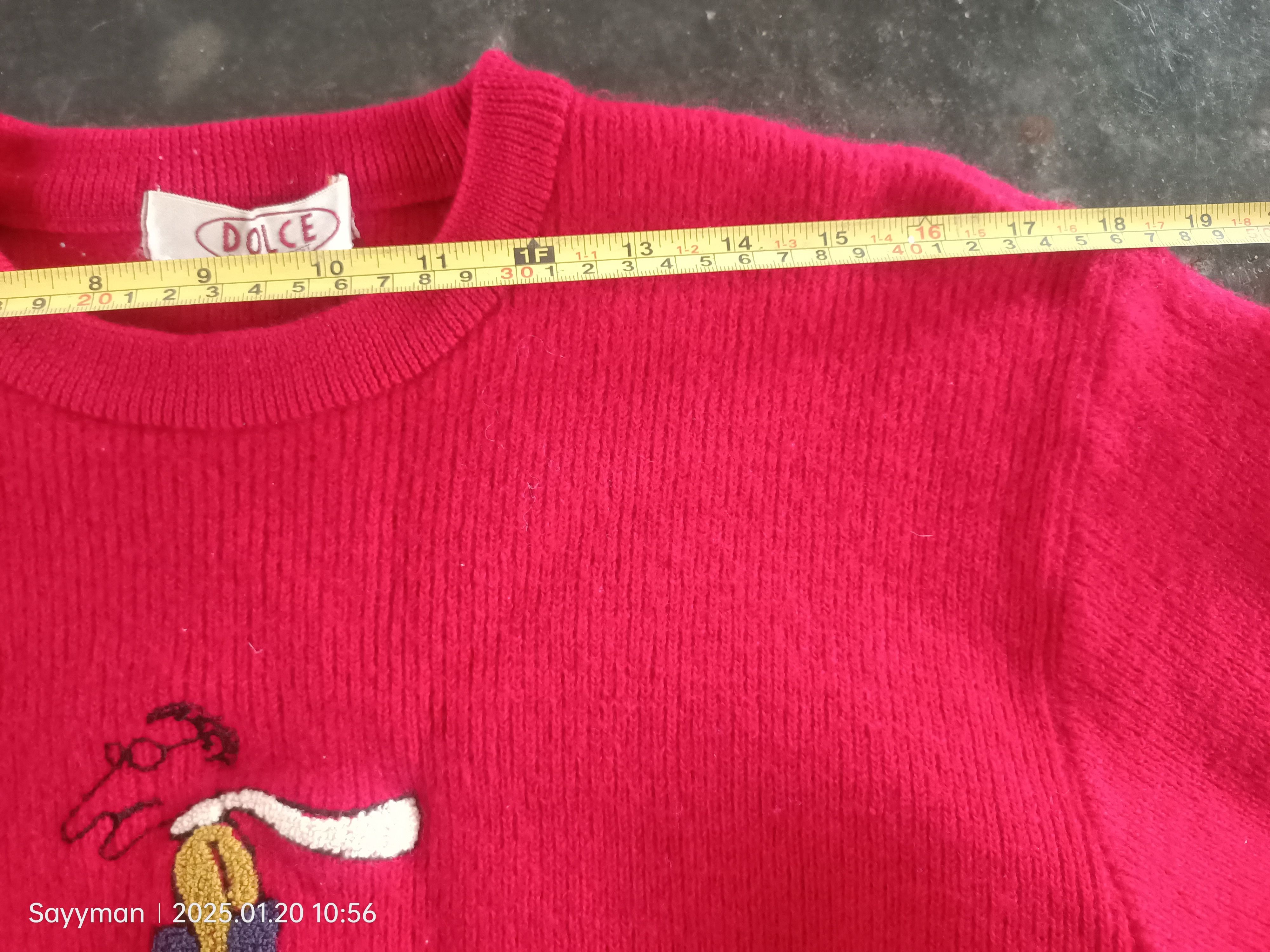 If Six Was Nine × Japanese Brand × Vintage Vintage Dolce Pull Over Knit Size US M / EU 48-50 / 2 - 7 Thumbnail